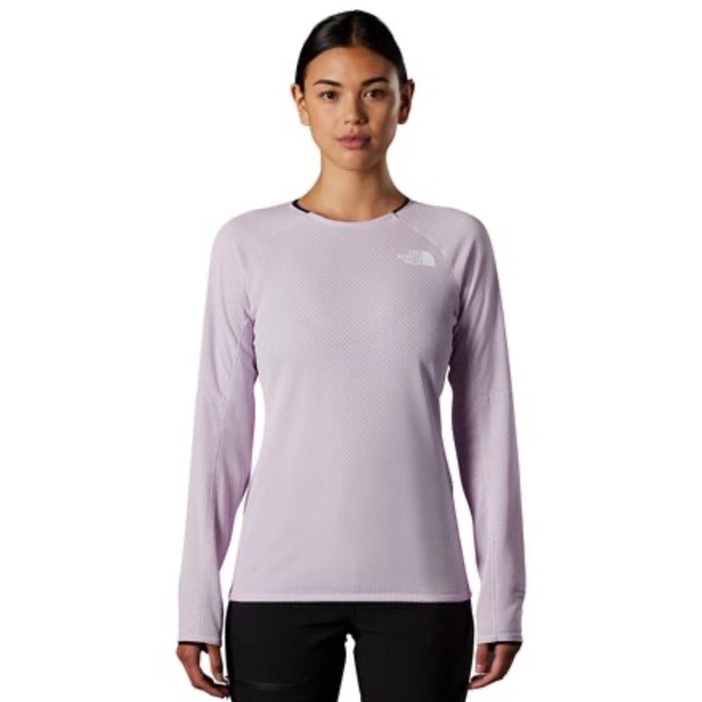 The Northface Summit FutureFleece Crew Lavender Fog Sweatshirt‎ Size XL